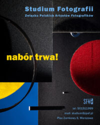 Plakat wydarzenia Spotkanie naborowe do Studium Fotografii ZPAF 2026/27 w Galerii Obok ZPAF w Warszawie